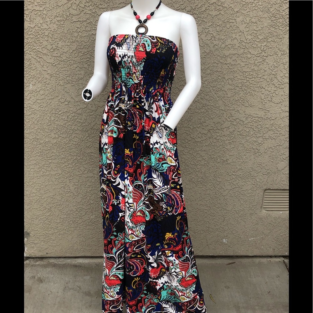 Petite Magic Halter Style Dress sz M